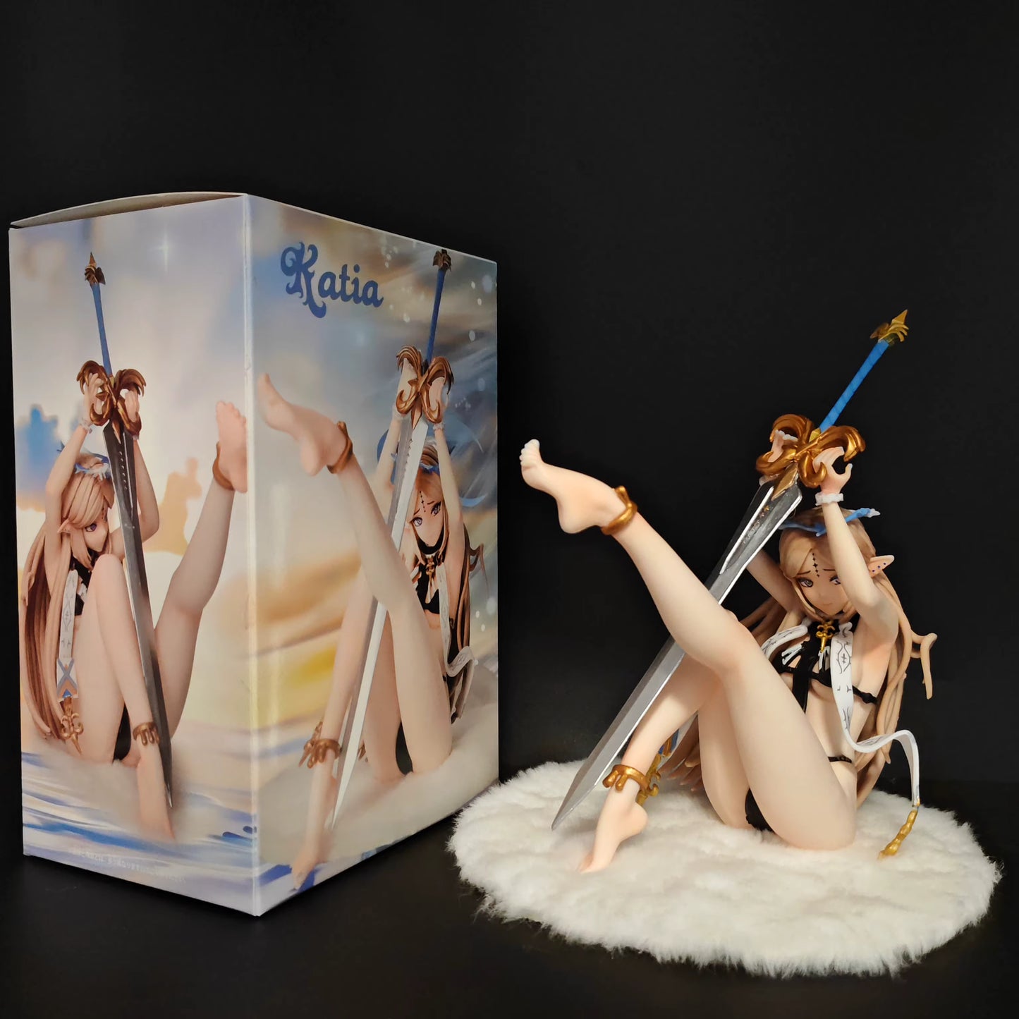 Cartethyia Swimsuit Wuthering Waves Anime Figure Model Statue PVC 4" [Adult Collectible]