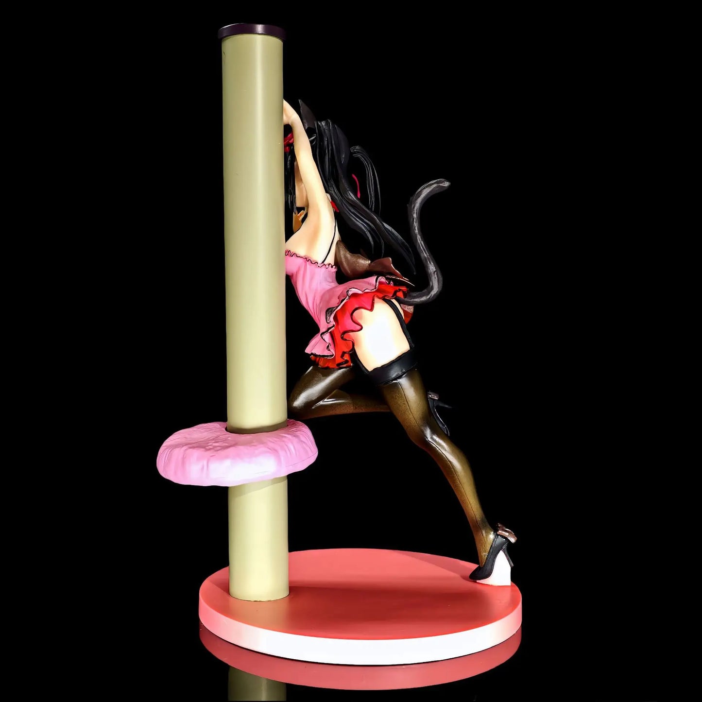 Kurumi Tokisaki Neko Date A Live Anime Figure Model Statue PVC 9.8" [Adult Collectible]