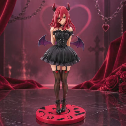 Miku Nakano Little Devil Ver. Quintessential Quintuplets Anime Figure PVC 9” [No Box]