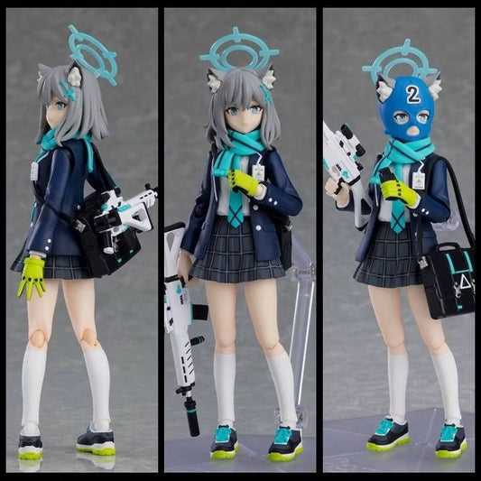 Blue Archive: Sunaookami Shiroko Adjustable 1/12 Scale Action Figure