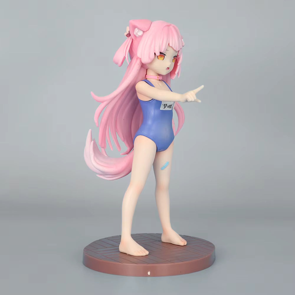 Hakui Koyori Swimsuit Hololive Virtual Idol Anime Figure Model Statue PVC 7" [Boxed]