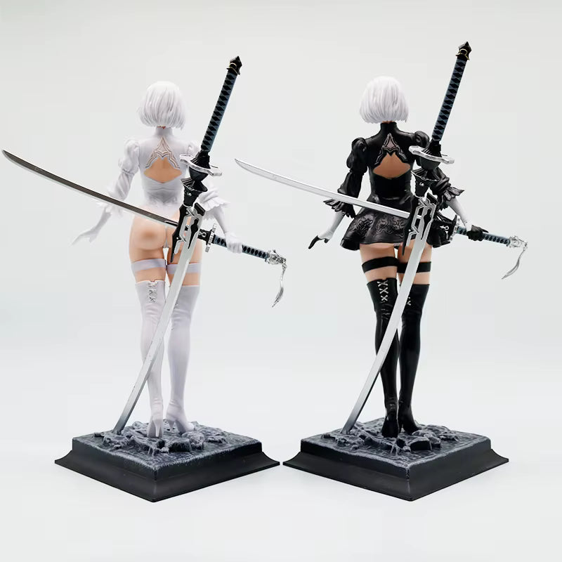 NieR:Automata: YoRHa No.2 Type B (2B) Combat Suit & Dress Ver. 1/7 Scale Figure