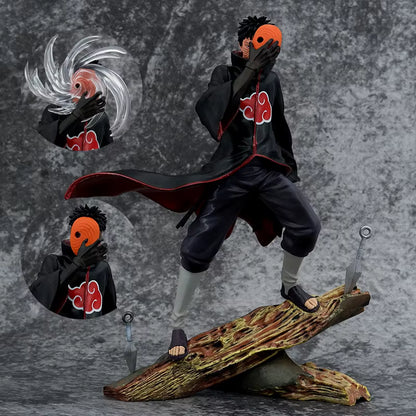 Obito Uchiha Kamui Akatsuki Naruto Anime Collectible Rare Figure PVC 9" [Boxed]