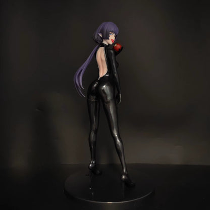 Jane Doe Latex Bodysuit Zenless Zone Zero Anime Figure Model Statue PVC 9" [Boxed]