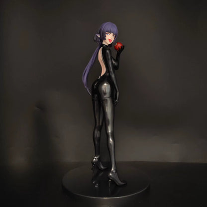 Jane Doe Latex Bodysuit Zenless Zone Zero Anime Figure Model Statue PVC 9" [Boxed]
