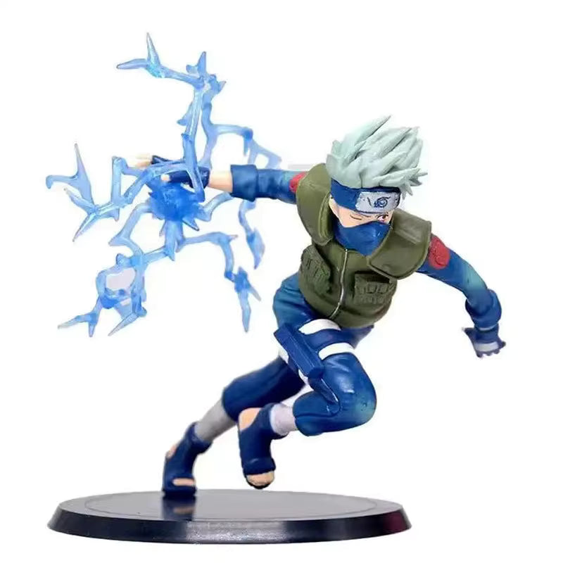 Kakashi Hatake Chidori Naruto Dispplay-Ready Anime Figure PVC 5" [No Box]