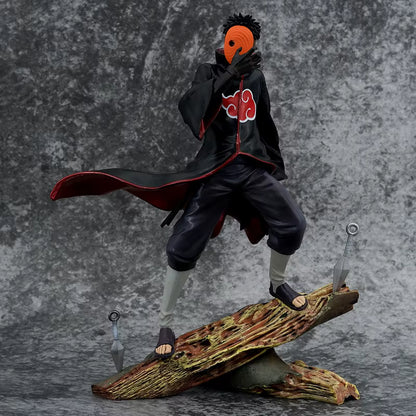 Obito Uchiha Kamui Akatsuki Naruto Anime Collectible Rare Figure PVC 9" [Boxed]