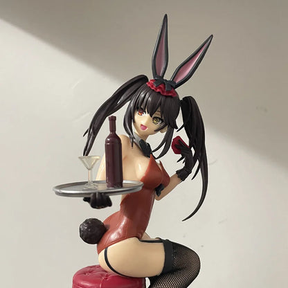 Kurumi Tokisaki Bunny Date A Live Anime Figure Model Statue PVC 11" [Adult Collectible]