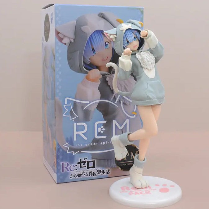 Mofumofu Pack Re:Zero Starting Life in Another World Anime Figure Model Statue PVC 7.8" [Boxed]