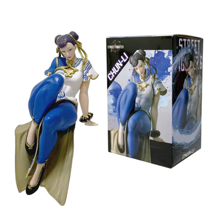 Chun-Li and Ryu Street Fighter Collectible Action Figure Model Statues PVC [Boxed] 5.5"