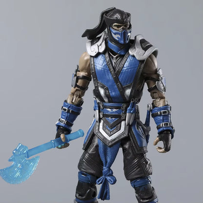 Scorpion and Sub-Zero Mortal Kombat Collectible Action Figure Models PVC 7" [Boxed]