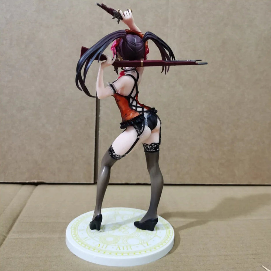 Kurumi Tokisaki Lingerie Date A Live Anime Figure Model Statue PVC 9" [Adult Collectible]