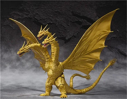 King Ghidorah Godzilla: King of the Monsters Movie Action Figure Model PVC 11.5" [No Box]