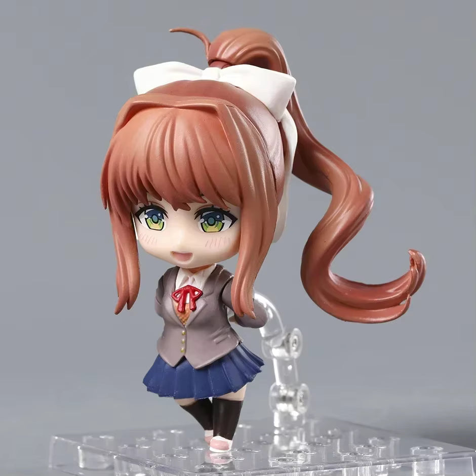 Doki Doki Literature Club!: Monika Adjustable Chibi Ver. Non-Scale Figure