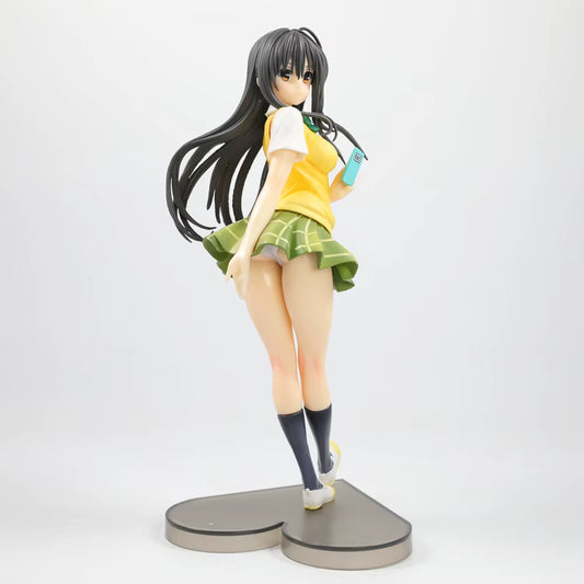 Yui Kotegawa Student Uniform To LOVE-Ru Anime Figure Model Statue PVC 8" [No Box]