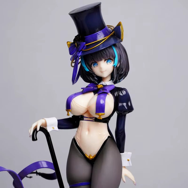 Cheshire The Cat in the Magic Hat Azur Lane Anime Figure PVC 11" [Adult Collectible]