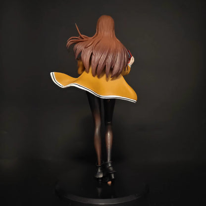 Kurisu Makise School Uniform Steins;Gate Anime Figure Model Statue PVC 8.5" [Boxed]