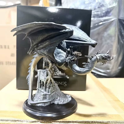 Witch-King Riding Fell Beast The Lord of the Rings Figure Model Statue PVC 6.2" [Boxed]