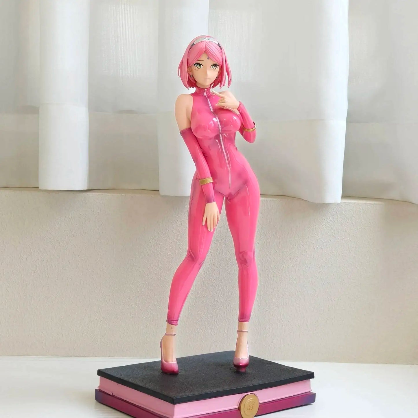 Hinata Hyuga and Sakura Haruno Rave Ver. Shippuden Anime Figure PVC 11.8" [Adult Collectible]