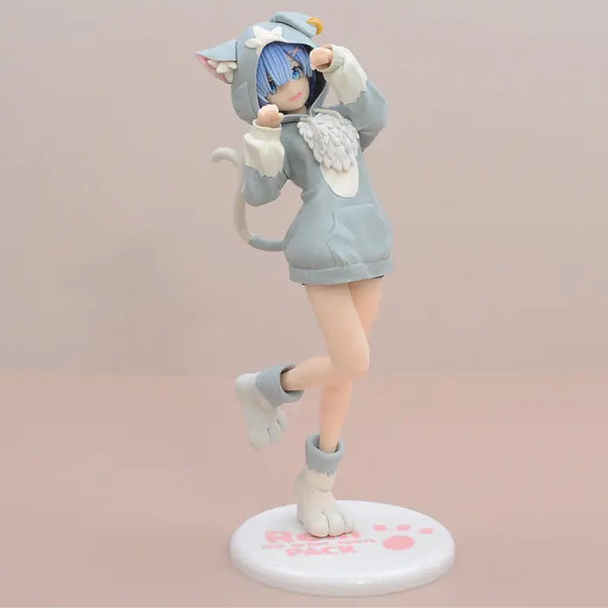Mofumofu Pack Re:Zero Starting Life in Another World Anime Figure Model Statue PVC 7.8" [Boxed]