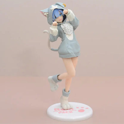 Mofumofu Pack Re:Zero Starting Life in Another World Anime Figure Model Statue PVC 7.8" [Boxed]
