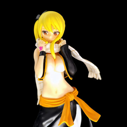 Lucy Heartfilia Natsu's Costume Fairy Tail Exclusive Anime Figure PVC 6.2" [Adult Collectible]