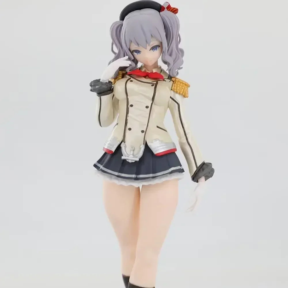 Kashima Sailor Uniform Ver. KanColle Collectible Anime Figure Model Statue PVC 9" [Boxed]