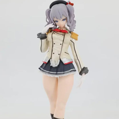 Kashima Sailor Uniform Ver. KanColle Collectible Anime Figure Model Statue PVC 9" [Boxed]