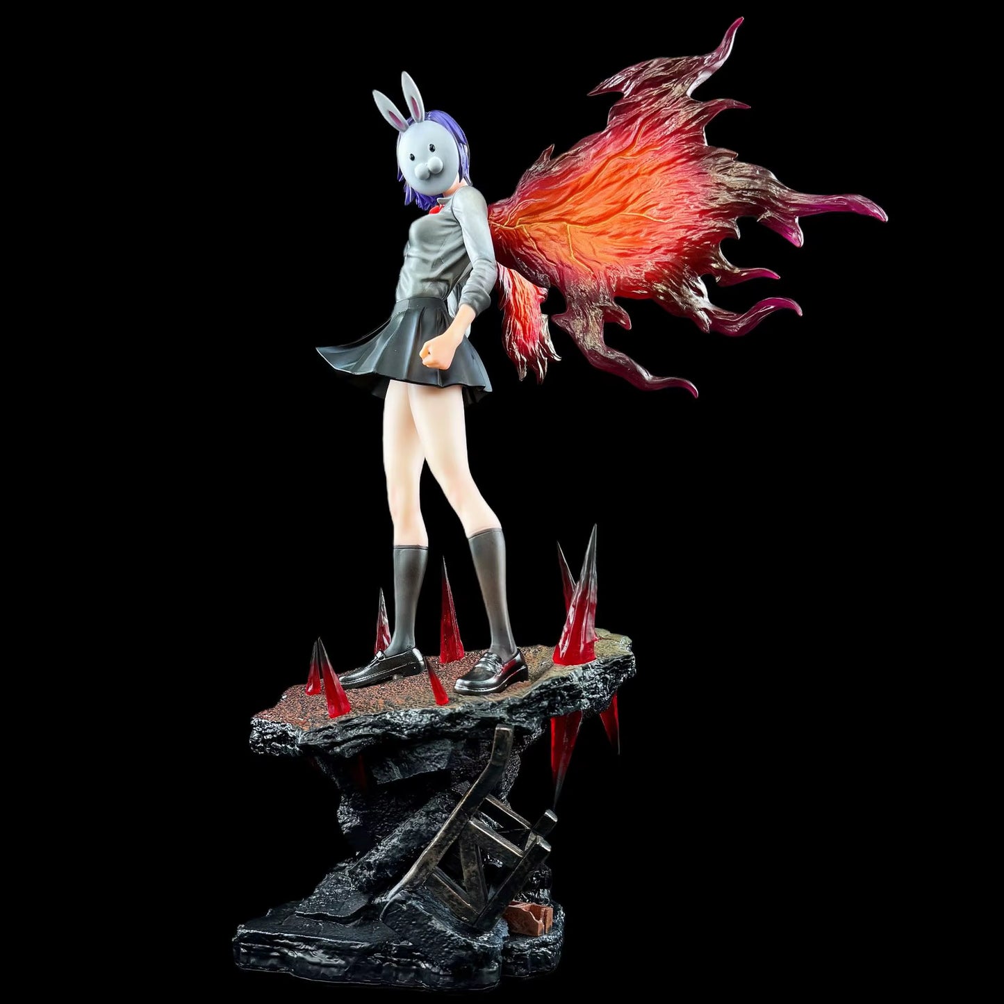 Touka Kirishima Kagune Ukaku Tokyo Ghoul Anime Figure Model Statue PVC 14" [Boxed]