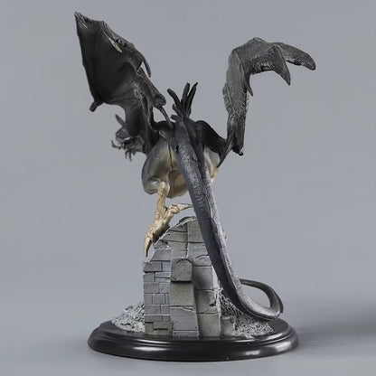 Witch-King Riding Fell Beast The Lord of the Rings Figure Model Statue PVC 6.2" [Boxed]