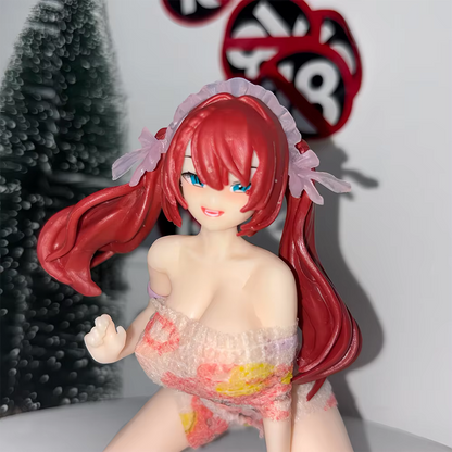 Ayana Full Bust Maid Kutsujoku Manga Premium Cast Off Figure PVC 4" [No Box] *Adult Collectible*