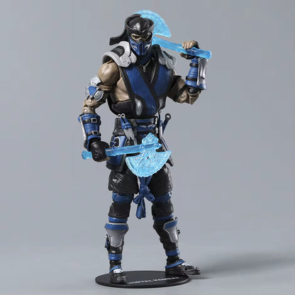 Scorpion and Sub-Zero Mortal Kombat Collectible Action Figure Models PVC 7" [Boxed]