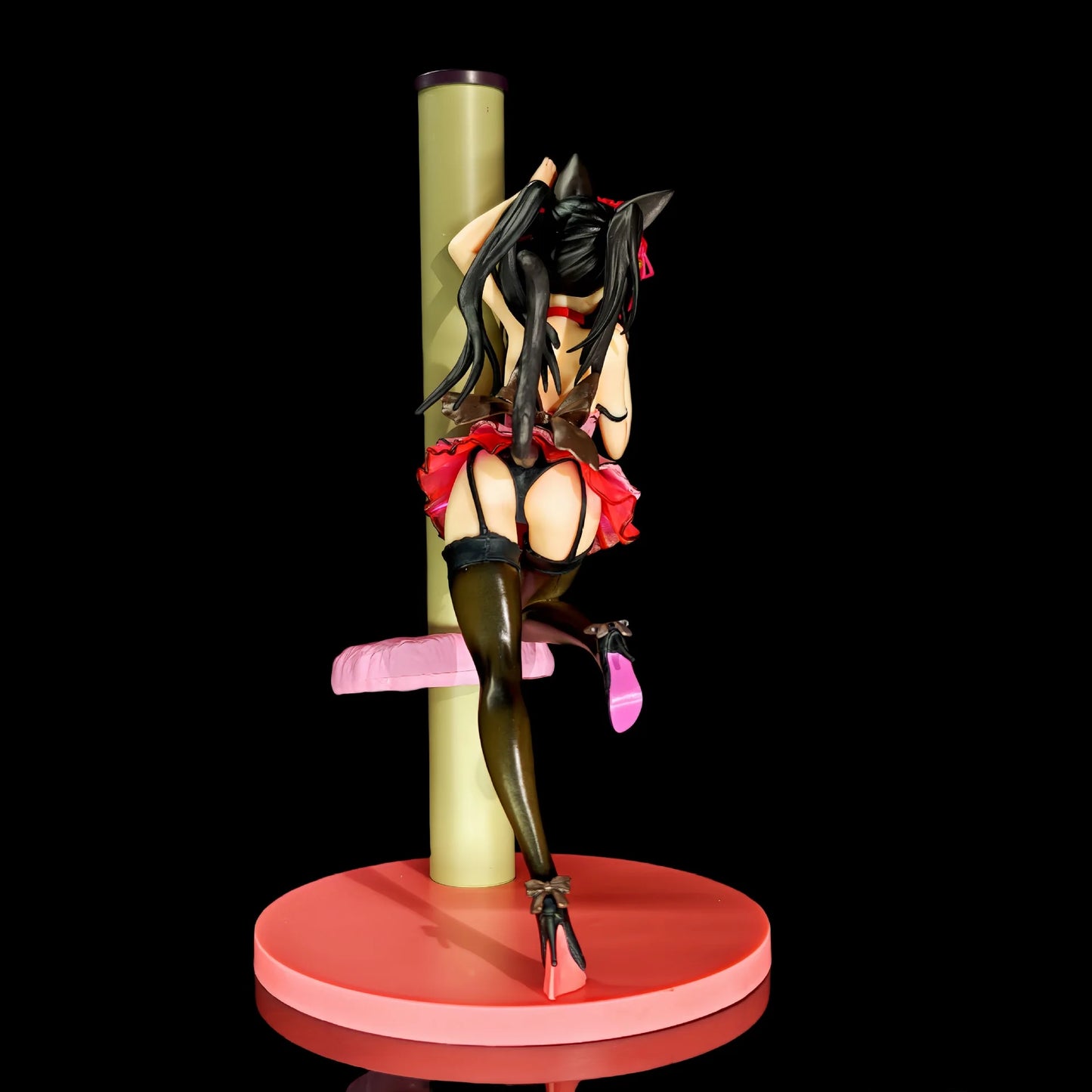 Kurumi Tokisaki Neko Date A Live Anime Figure Model Statue PVC 9.8" [Adult Collectible]