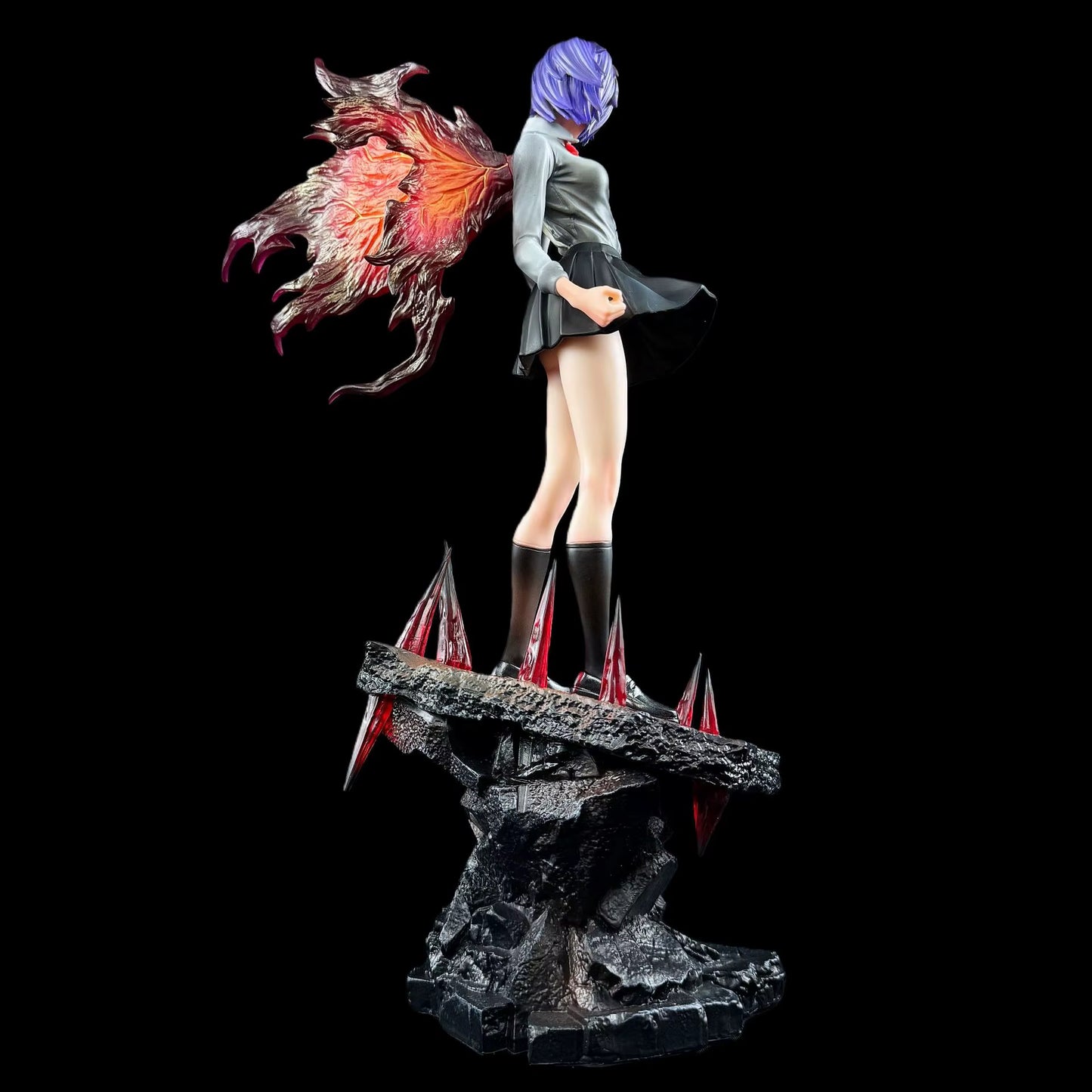Touka Kirishima Kagune Ukaku Tokyo Ghoul Anime Figure Model Statue PVC 14" [Boxed]