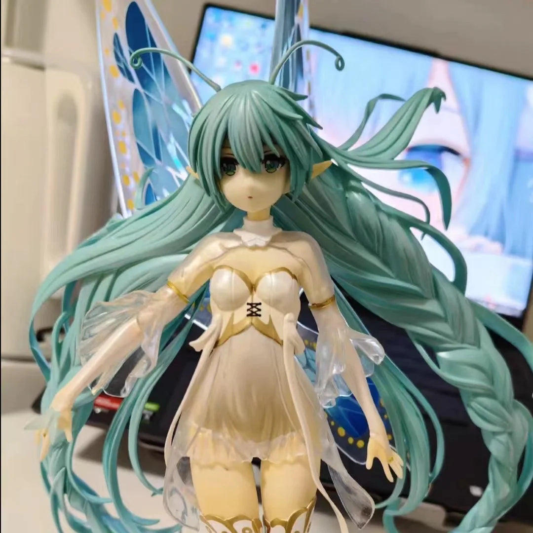 Hatsune Miku Butterfly Fairy Vocaloid Project DIVA Anime Figure Model Statue PVC 12" [Boxed]