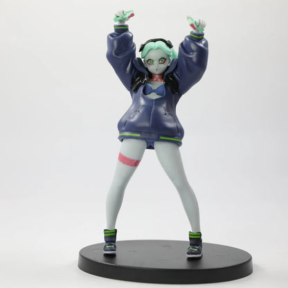 Rebecca The Cannon Cyberpunk Edgerunners Anime Figure Model Statue PVC 6" [Boxed]