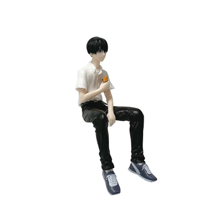Tsujinaka & Hikaru Sitting The Summer Hikaru Died Desktop Anime Figure Model PVC 5" [Boxed]