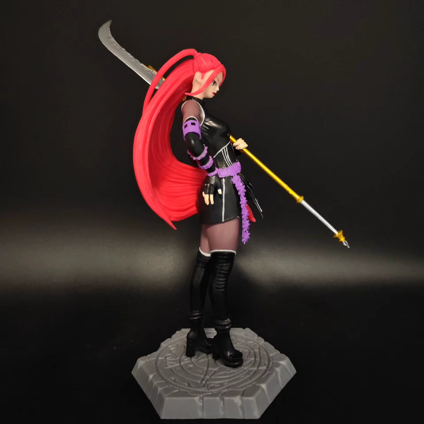 KPop Demon Hunters — Mira Goth Combat Suit Ver. 1/8 Scale Figure