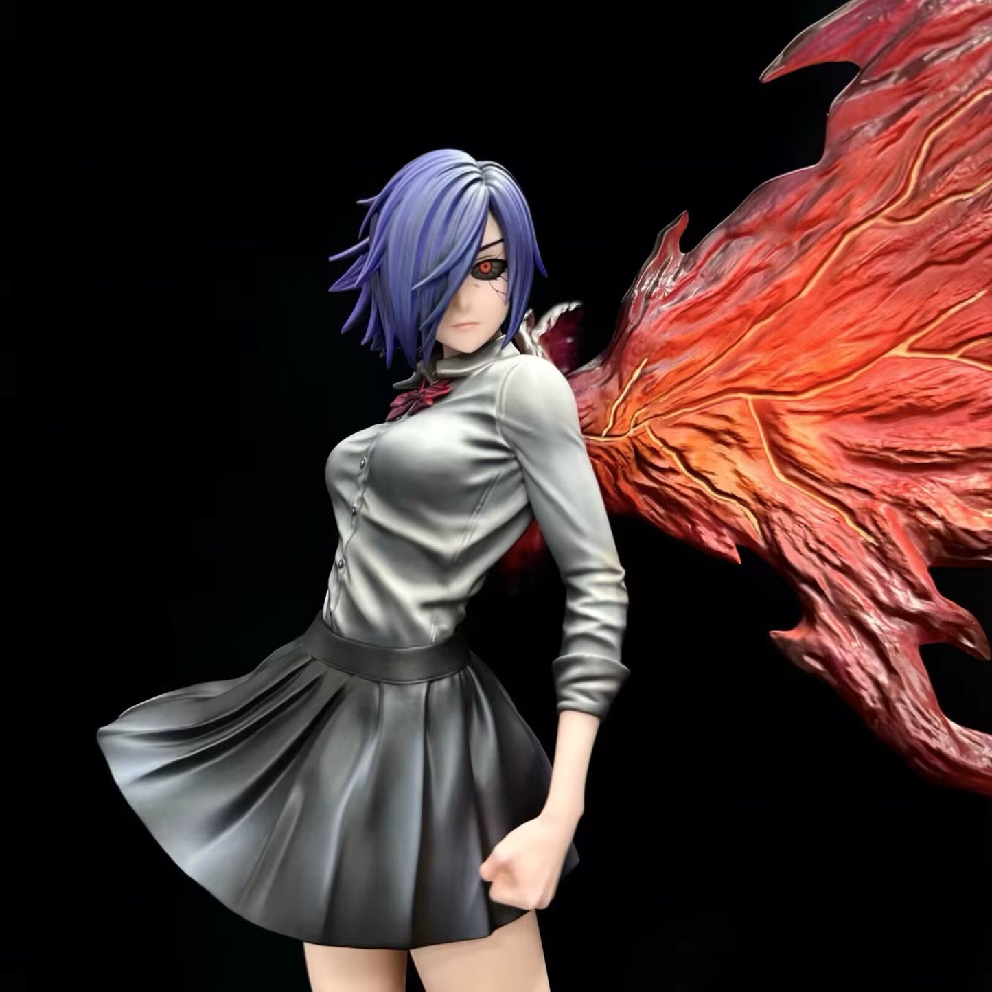 Touka Kirishima Kagune Ukaku Tokyo Ghoul Anime Figure Model Statue PVC 14" [Boxed]