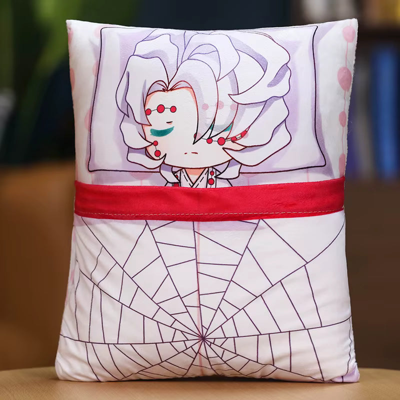 Demon Slayer Anime Corps Napping Hashiras Throw Pillow Cushion 14 x 10.6”