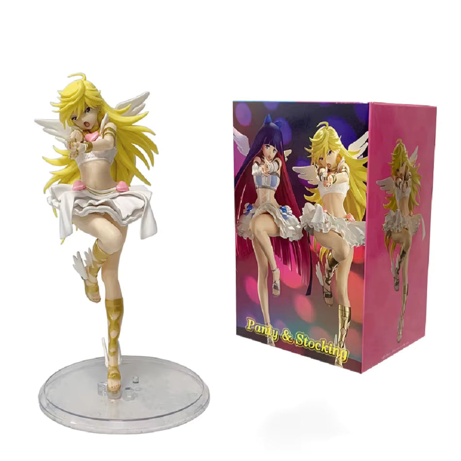 Panty and Stocking Anarchy Repent Ver. Anime Figure Model Statue PVC 7.8" [Boxed]