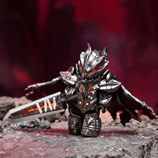 Guts Berserker Armor Berserk Anime Building Blocks Collectible PVC 1.7" [No Box]