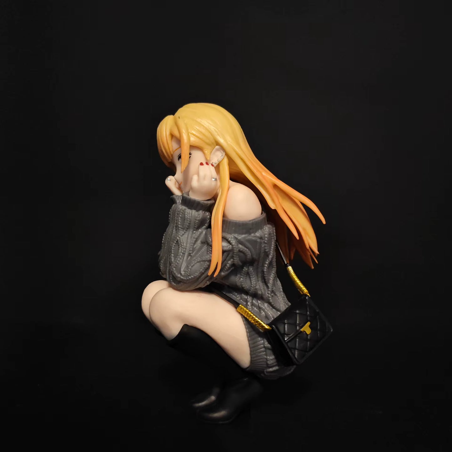 Marin Kitagawa Knit Ver. My Dress-Up Darling Desktop Anime Figure Model PVC 5" [No Box]