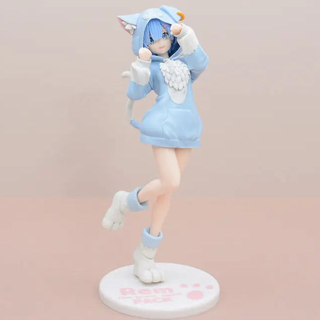 Mofumofu Pack Re:Zero Starting Life in Another World Anime Figure Model Statue PVC 7.8" [Boxed]