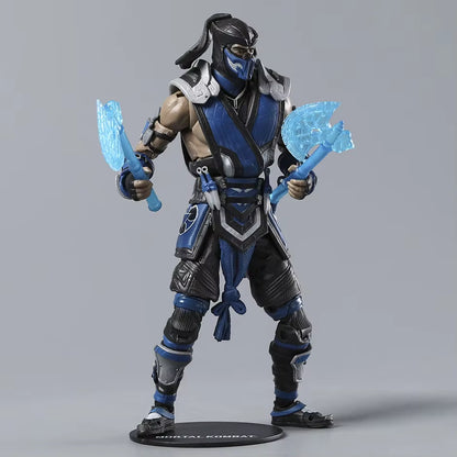 Scorpion and Sub-Zero Mortal Kombat Collectible Action Figure Models PVC 7" [Boxed]