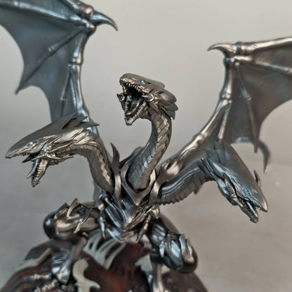 Blue-Eyes Ultimate Dragon Yu-Gi-Oh! Anime Figure Model Statue PVC 9.8" [No Box]