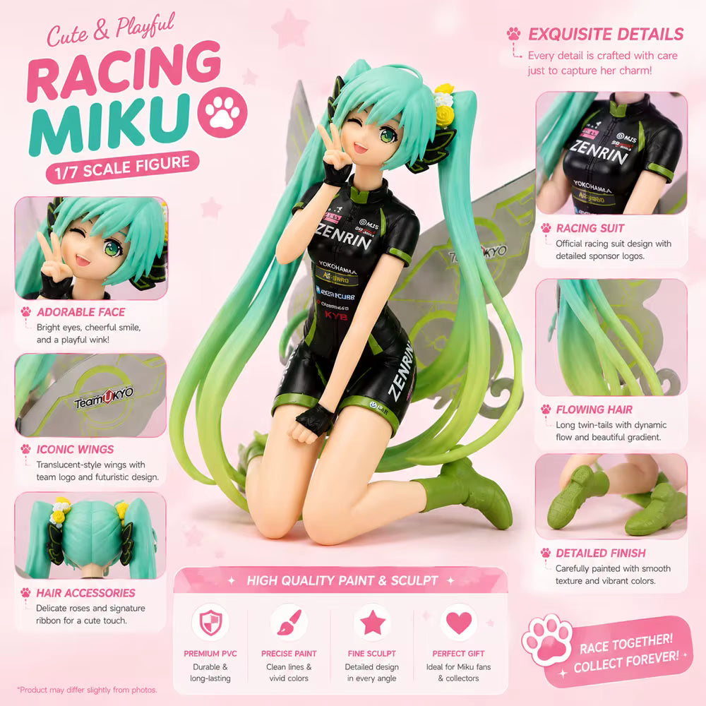 Vocaloid: Hatsune Miku Racing Ver. 1/10 Scale Figure