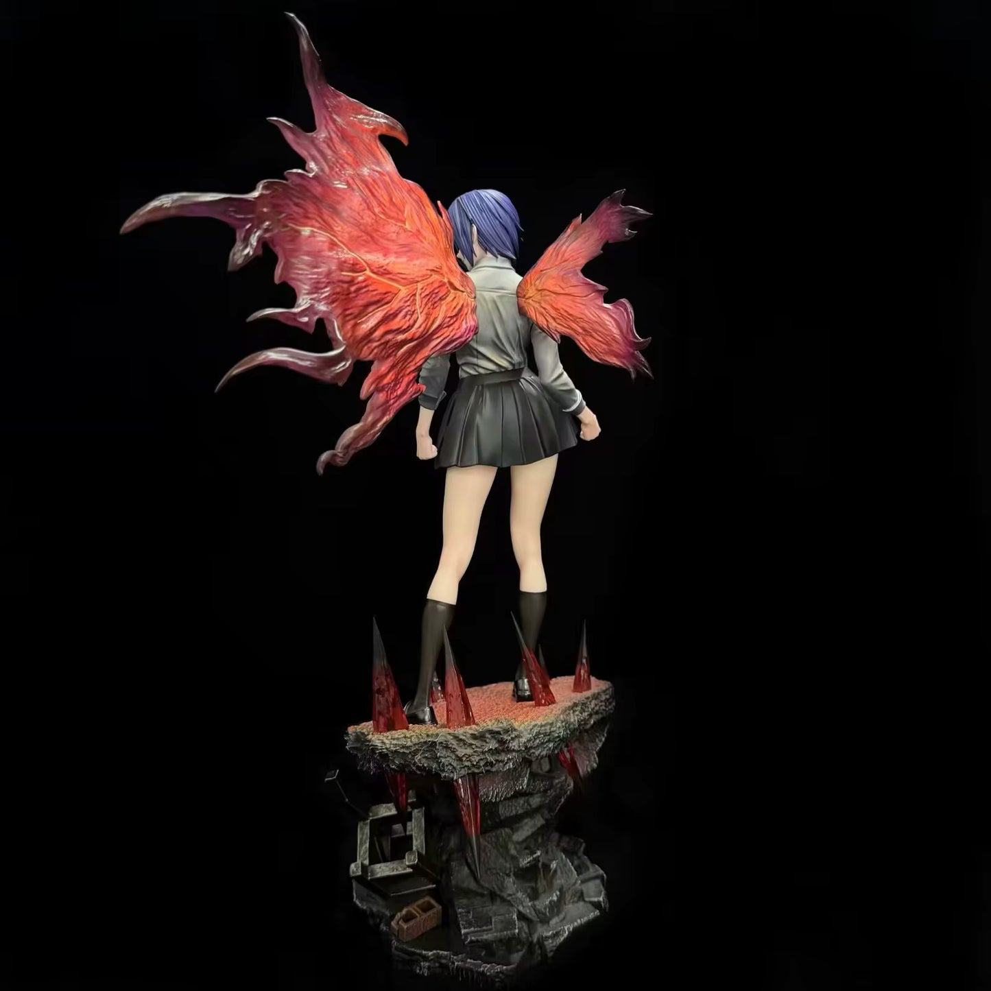 Touka Kirishima Kagune Ukaku Tokyo Ghoul Anime Figure Model Statue PVC 14" [Boxed]