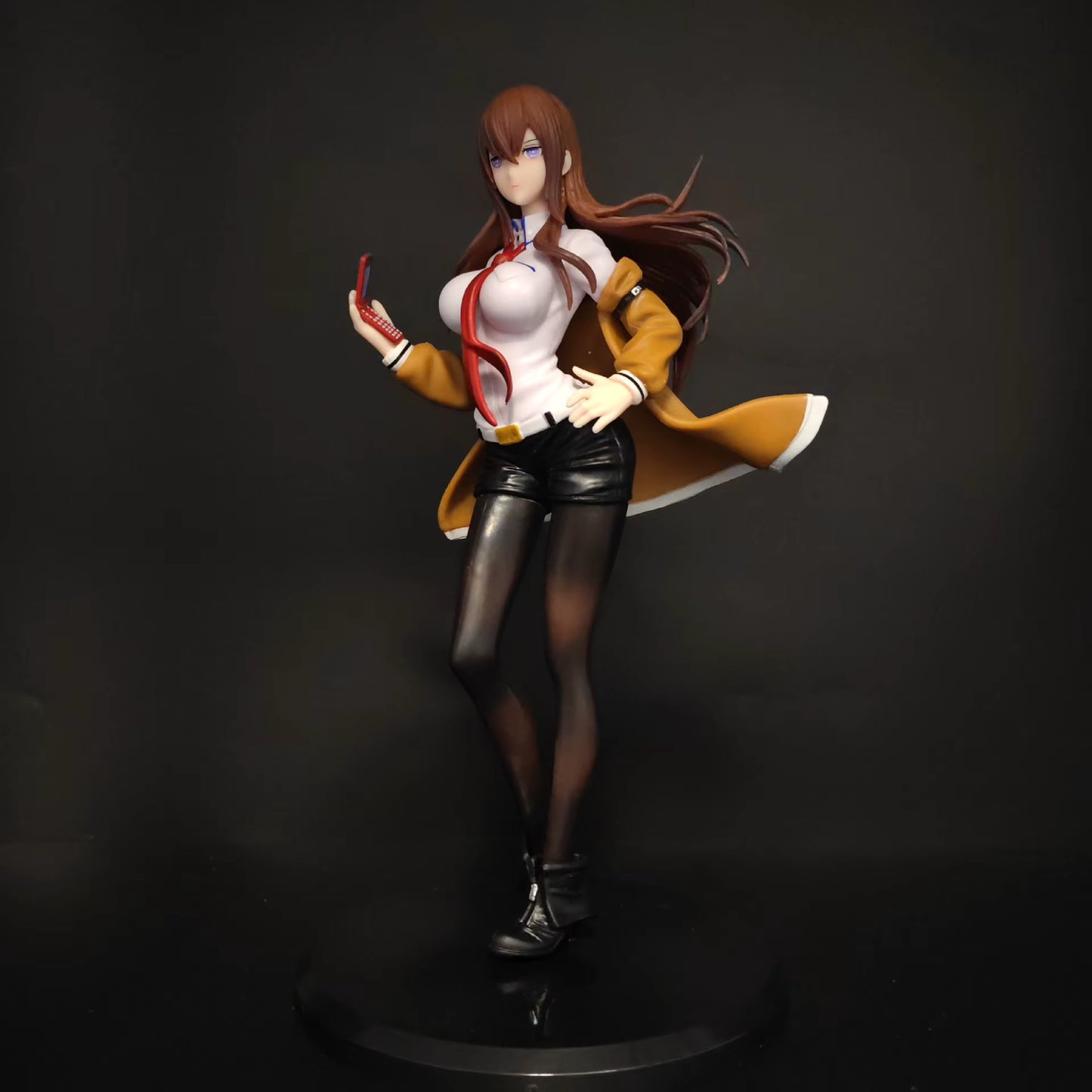 Kurisu Makise School Uniform Steins;Gate Anime Figure Model Statue PVC 8.5" [Boxed]