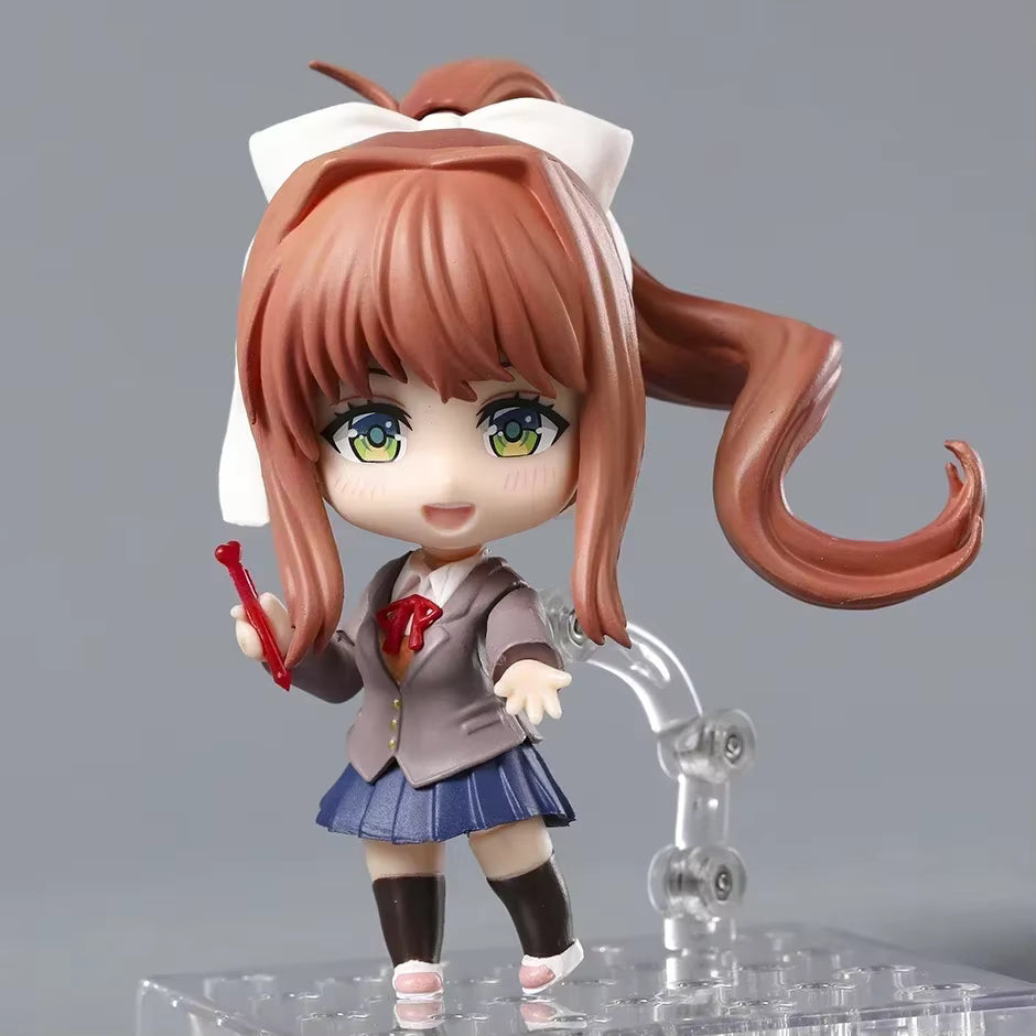 Doki Doki Literature Club!: Monika Adjustable Chibi Ver. Non-Scale Figure